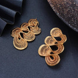 Ethiopia Dubai 24k Earrings For Women African Party Wedding Earrings Gift