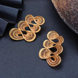 Ethiopia Dubai 24k Earrings For Women African Party Wedding Earrings Gift