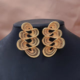Ethiopia Dubai 24k Earrings For Women African Party Wedding Earrings Gift