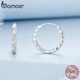 925 Silver Wheat Ear Clips for Women Fine Jewelry Earrings BSE689