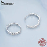925 Silver Wheat Ear Clips for Women Fine Jewelry Earrings BSE689