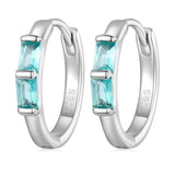 S925 CZ Hoop Earring for Women Girl