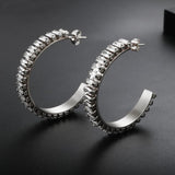 Stainless Steel Hoop Earrings for Women Party Jewelry