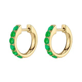 Zircon Hoop Earrings Ear Cuffs Dangle Drop Piercing Jewelry