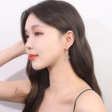 Butterfly Earrings Charm 925 Silver Party Jewelry