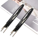 Rubber Long Drop Statement Earrings for Party