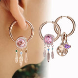 S925 Sterling Silver Hoop Earrings For Women Earing Jewelry