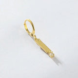 925 Silver CANDY Earring Drop Earrings Women Wedding Fine Jewelry