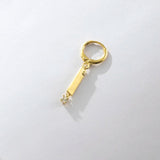 925 Silver CANDY Earring Drop Earrings Women Wedding Fine Jewelry