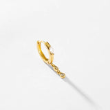 925 Silver CANDY Earring Drop Earrings Women Wedding Fine Jewelry