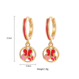 Butterfly Shape Drop Earrings for Women