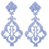Tortoiseshell Acetate Dangle Earrings for Women