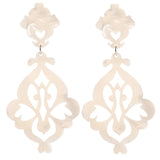 Tortoiseshell Acetate Dangle Earrings for Women