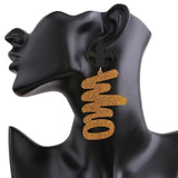 Resin Pendant Dangle Drop Earrings Party Jewelry