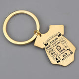 Siamese Baby Stats Personalized KeyChain Dad Mom Keepsake Jewelry