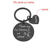 Personalized Name Keychains for Teachers Coaches Birthday