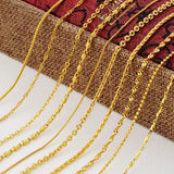 European Wedding Gift Snake Wave Twisted Box Chain Necklace