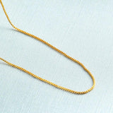 European Wedding Gift Snake Wave Twisted Box Chain Necklace