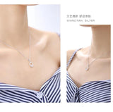 Austrian Literary Crystal Pendant Necklace