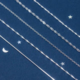 Romantic S925 Sterling Silver Choker Necklace Gift For Women