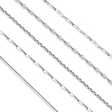 Romantic S925 Sterling Silver Choker Necklace Gift For Women