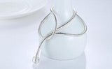 925 Silver Necklace Ball Barrel Clasp Snake Chain Bead Charm DIY Jewelry