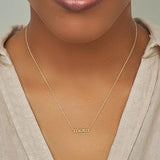 925 Silver MAMA MOM Pendant Necklace 18K Plated