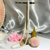 Elegant Shell Pearl Necklace S925 Sterling Silver 32-135cm Length