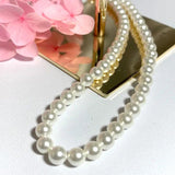 Elegant Shell Pearl Necklace S925 Sterling Silver 32-135cm Length