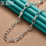 925 Silver Heart Necklace Wedding Engagement Jewelry