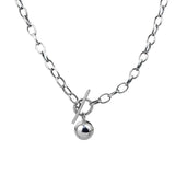 925 Silver Vintage Cross Pendant Necklace Choker for Women