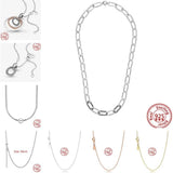 925 Silver Necklace Classic Necklaces Gift