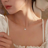 Women's Silver Star Pendant Necklace