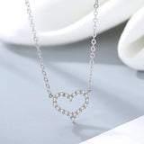 Heart Zircon Necklace & Pendant for Women