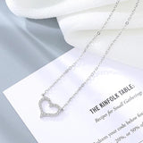 Heart Zircon Necklace & Pendant for Women