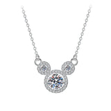 Creative Mouse Necklace Girls High Sense Mickey Necklace