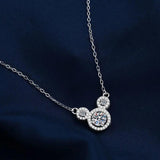 Creative Mouse Necklace Girls High Sense Mickey Necklace