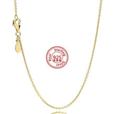 925 Silver Necklace Rose & Silver Anchor Chain Women Party Jewelry