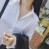 925 Silver Stars Moon Necklace Pendant Jewelry Statement for Women
