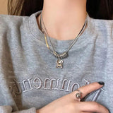 925 Sterling Silver Pendant Necklace 20 inch Women Girls Jewelry Gift N27