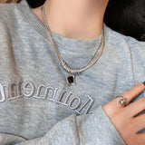 925 Sterling Silver Pendant Necklace 20 inch Women Girls Jewelry Gift N27