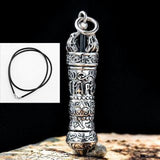 Shurangama Charm Pendant Amulet Necklace for Men and Women Key Chain