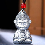 Monkey King Pendant with Hanging Rope
