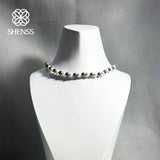 S925 Sterling Silver Classic Necklace 6mm Shell