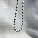 S925 Sterling Silver Classic Necklace 6mm Shell
