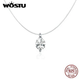 925 Sterling Silver Shining Life Necklace for Women
