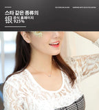 925 Silver Flowers Choker Necklace Women's Jewelry Kolye Collares