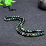 Tibetan Medicine King Stone Necklace Charms Men Women Bracelet Fine Jewelry