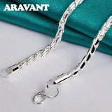 925 Silver 18 Inch Necklace Chain Wedding Jewelry