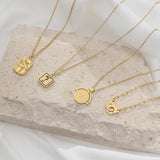 Vintage Face Hug Portrait Pendant 18K Couple Necklaces